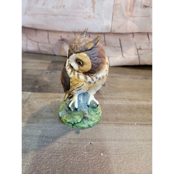 Ceramic long-eared owl Andrea Sadek 1986 figure bird - Picture 2 of 7